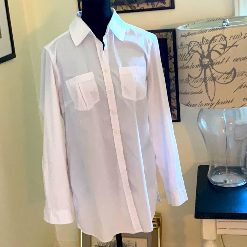 White shirt perfect condition Signature by Larry Levine